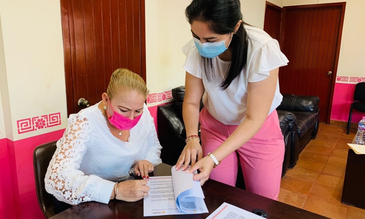 “Firma de Convenio de Colaboración” entre el municipio de Cutzamala de Pinzón y el Instituto de Capacitación para el Trabajo en el Estado de Guerrero