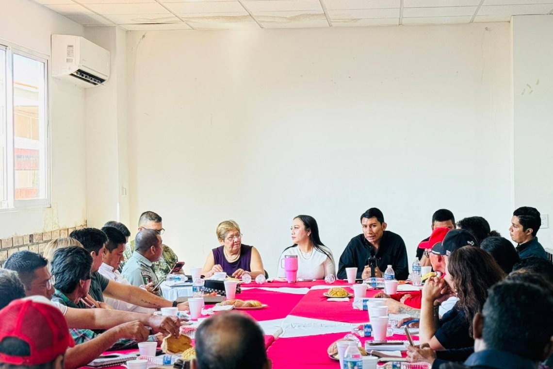 Encabeza la alcaldesa Mayte Arce Jaimes la Mesa de Trabajo para la Paz